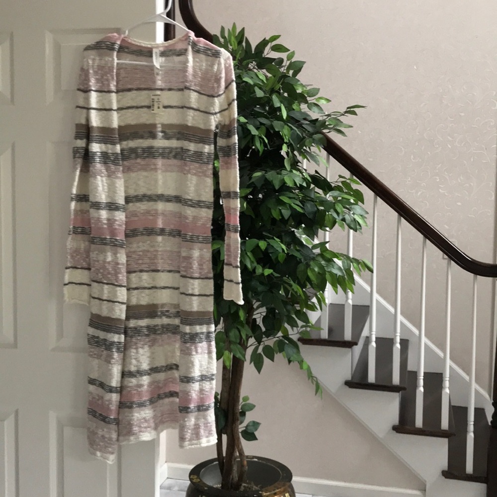 Long, soft cardigan-never worn.